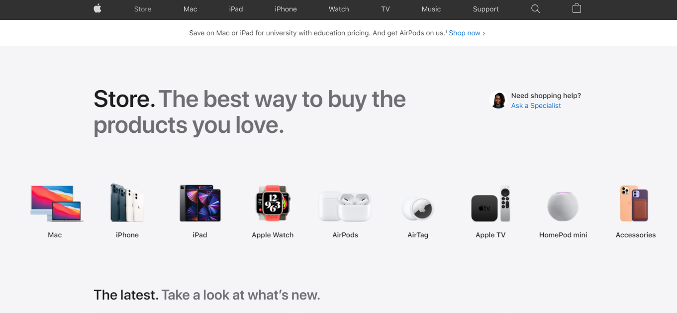  apple store enhance ui &ux